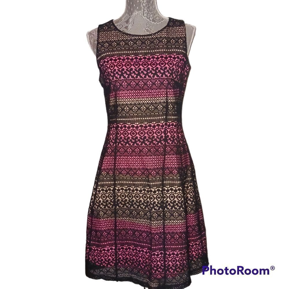 New York & Co. Sleeveless Fit & Flare Dress, Size 8